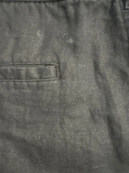 Club Room Men's 100% Linen Pants, Deep Black Lightweight Size XL - NWT - Picture 4 of 4
